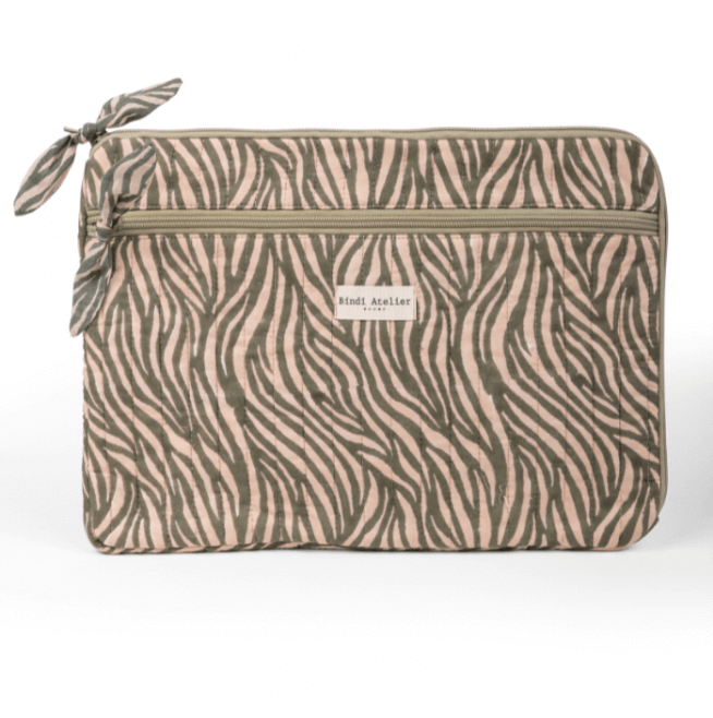 laptop cover zebra