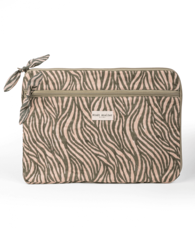 laptop cover zebra